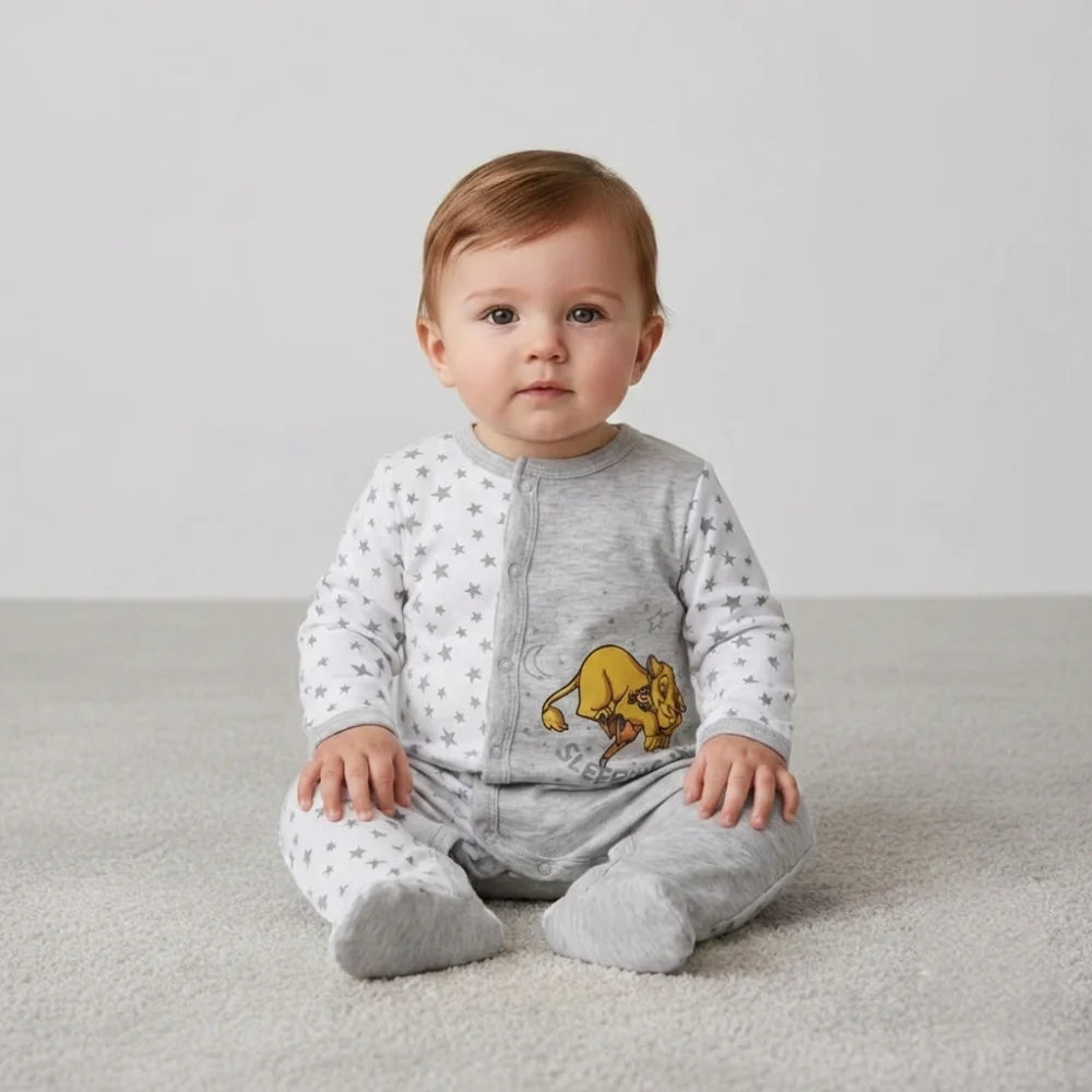 Disney König der Löwen Simba Baby Strampler Einteiler - WS-Trend.de Kleinkind kurzarm Body Gr. 68 - 92