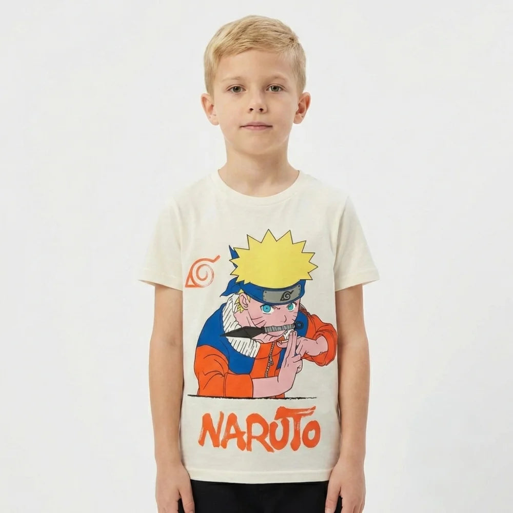 Anime Naruto Shippuden Kinder Jungen kurzarm Shirt T-Shirt - WS-Trend.de Gr. 104-152