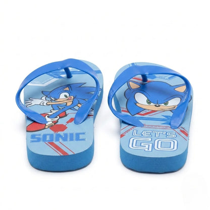 Sonic The Hedgehog Flip Flops Kinder Sandalen Zehentrenner - WS-Trend.de