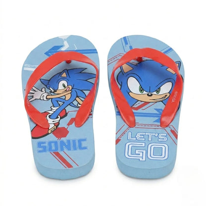 Sonic The Hedgehog Flip Flops Kinder Sandalen Zehentrenner - WS-Trend.de