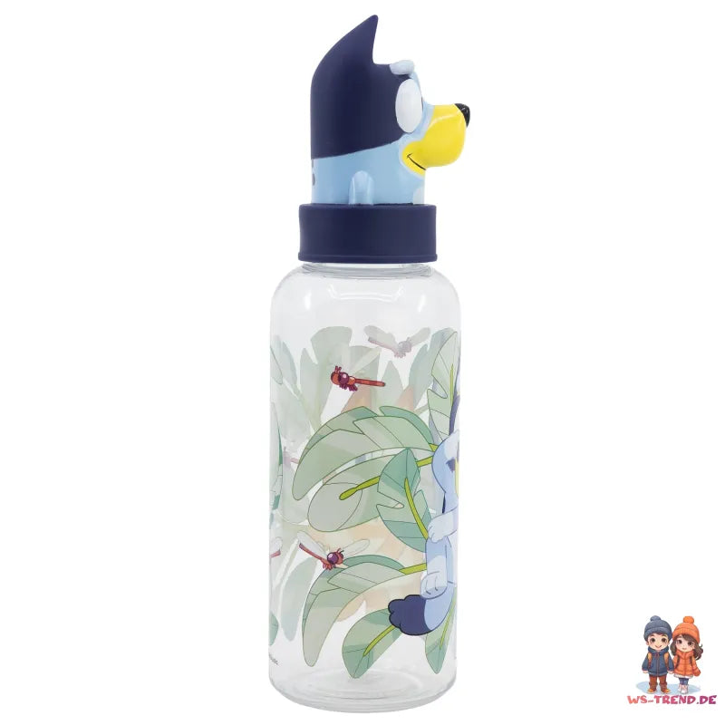 Disney Bluey 3D Kopf Kinder Wasserflasche Trinkflasche Flasche 560 ml - WS-Trend.de
