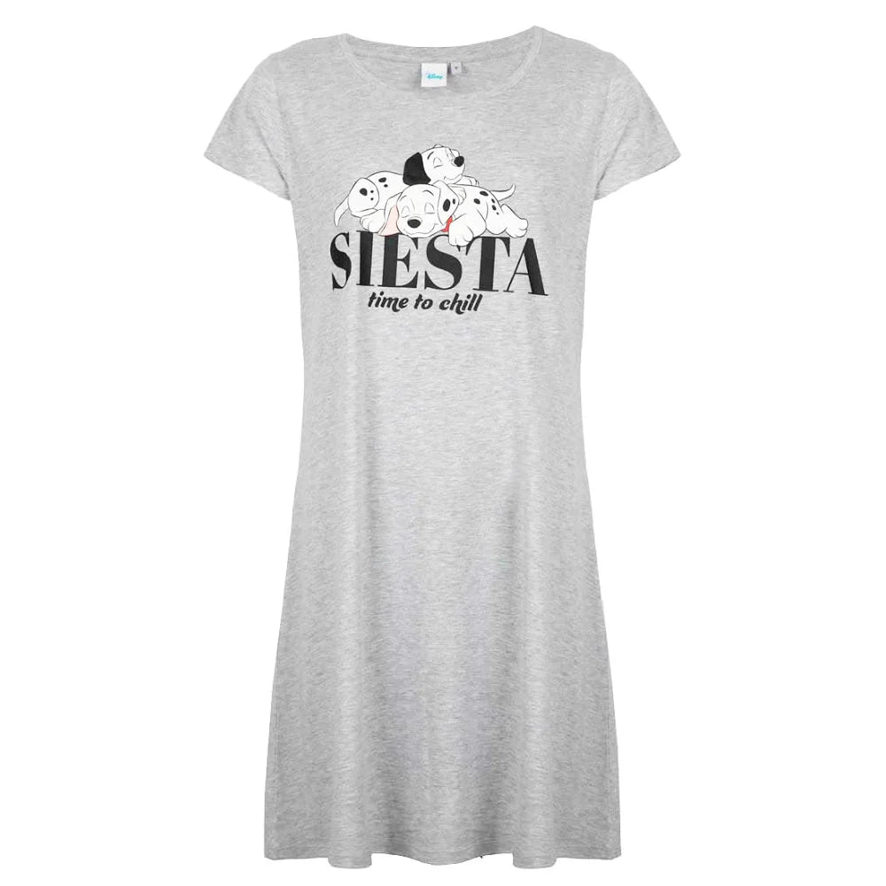Disney 101 Dalmatiner Damen kurzarm Schlafshirt Nachthemd - WS-Trend.de XS-XL Baumwolle NEU