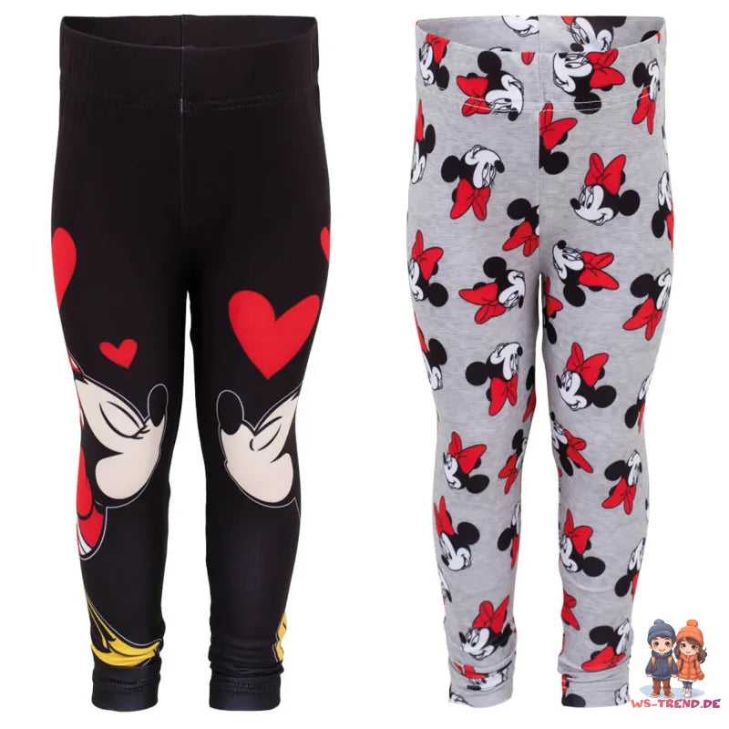 Disney Minnie Mickey Maus Mädchen Kinder Leggings Hose - WS-Trend.de Jogginghose