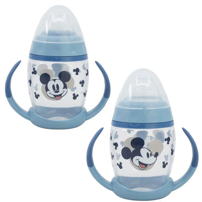 Disney Baby Mickey Maus Milchflasche Babyfläschchen Haltegriff 270 ml - WS-Trend.de