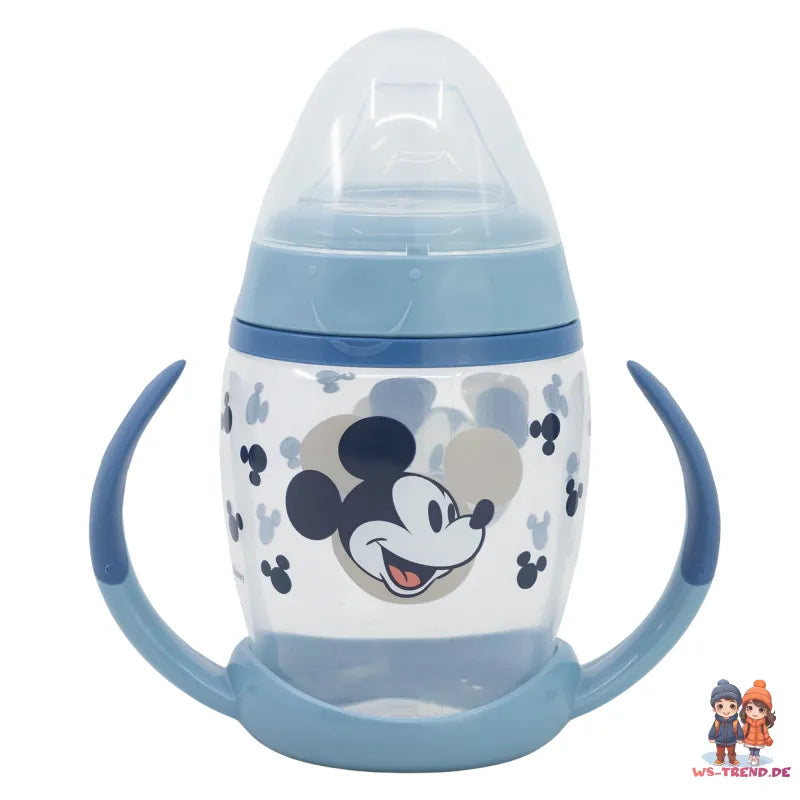 Disney Baby Mickey Maus Milchflasche Babyfläschchen Haltegriff 270 ml - WS-Trend.de