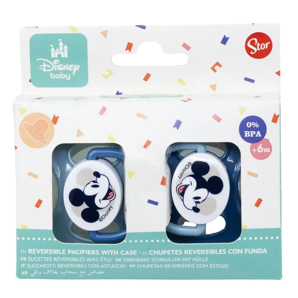 Disney Baby Mickey Maus 2er Pack Schnuller BPA Frei ab 6 Monate - WS-Trend.de