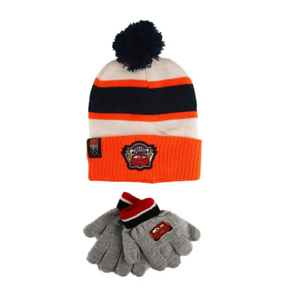 Disney Cars Lightning McQueen Kinder Herbst Wintermütze Loop plus Handschuhe - WS-Trend.de