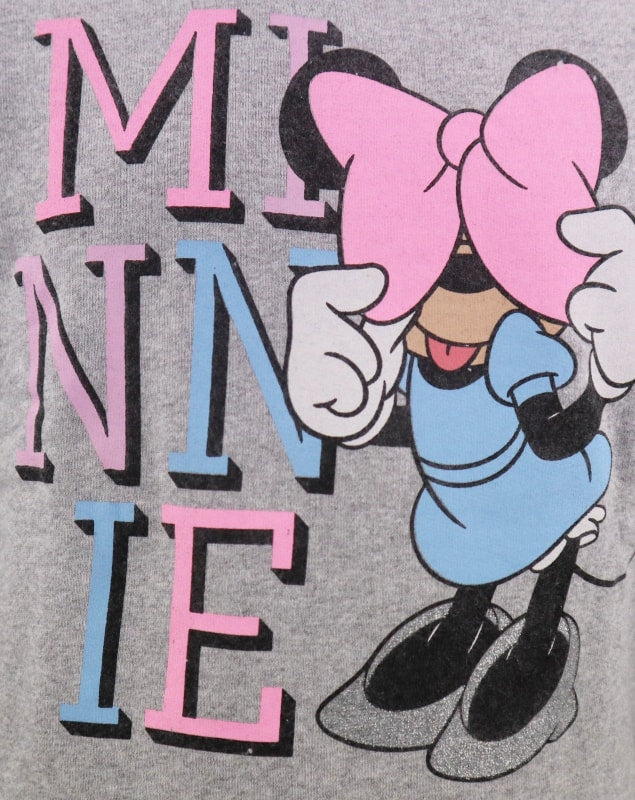 Disney Minnie Maus Mädchen Kinder Pullover Sweater Pulli - WS-Trend.de Velour Gr. 104 - 134