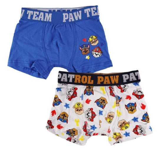 Paw Patrol Jungen Kinder Unterhose 2er Pack Boxershorts - WS-Trend.de Gr. 98 bis 128 Chase