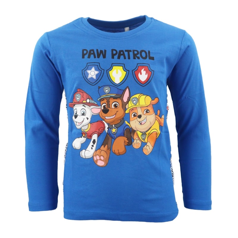 Paw Patrol Chase Marshall Rubble Kinder langarm Shirt - WS-Trend.de Jungen 98 -128 Baumwolle