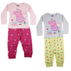Peppa Pig Kinder Schlafanzug Pyjama lang