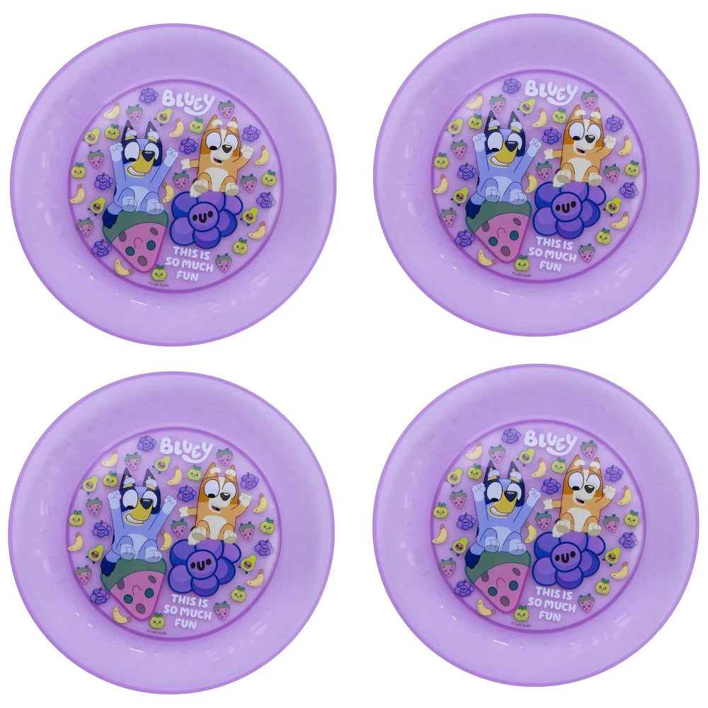 Bluey Bingo Kinder Geschirr-Set 12 teilig Becher Teller Schüssel - WS-Trend.de
