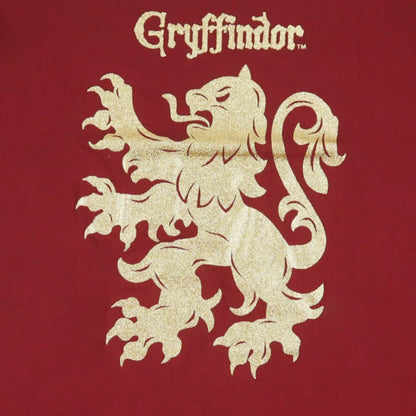 Harry Potter Hogwarts Gryffindor Damen kurzarm Schlafshirt - WS-Trend.de S-XL Baumwolle NEU