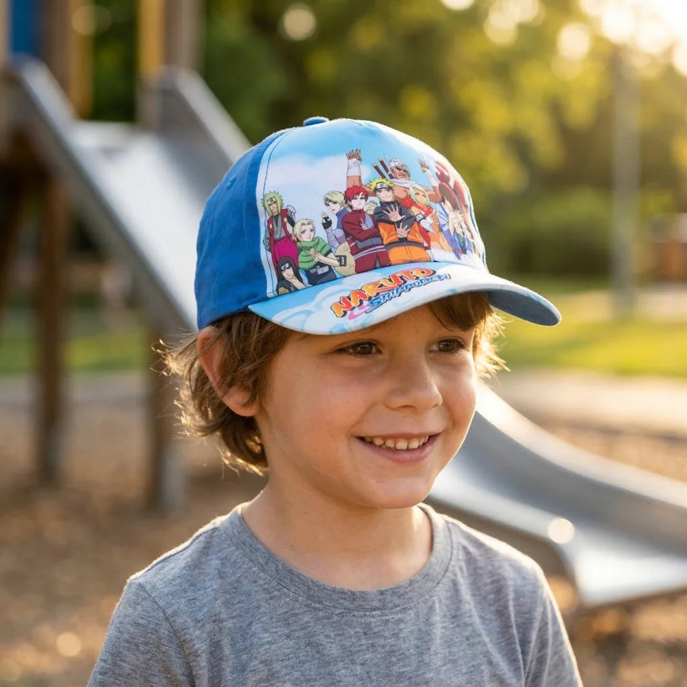 Anime Naruto und seine Freunde Basecap Baseball Kappe Mütze Gr. 55 - WS-Trend.de