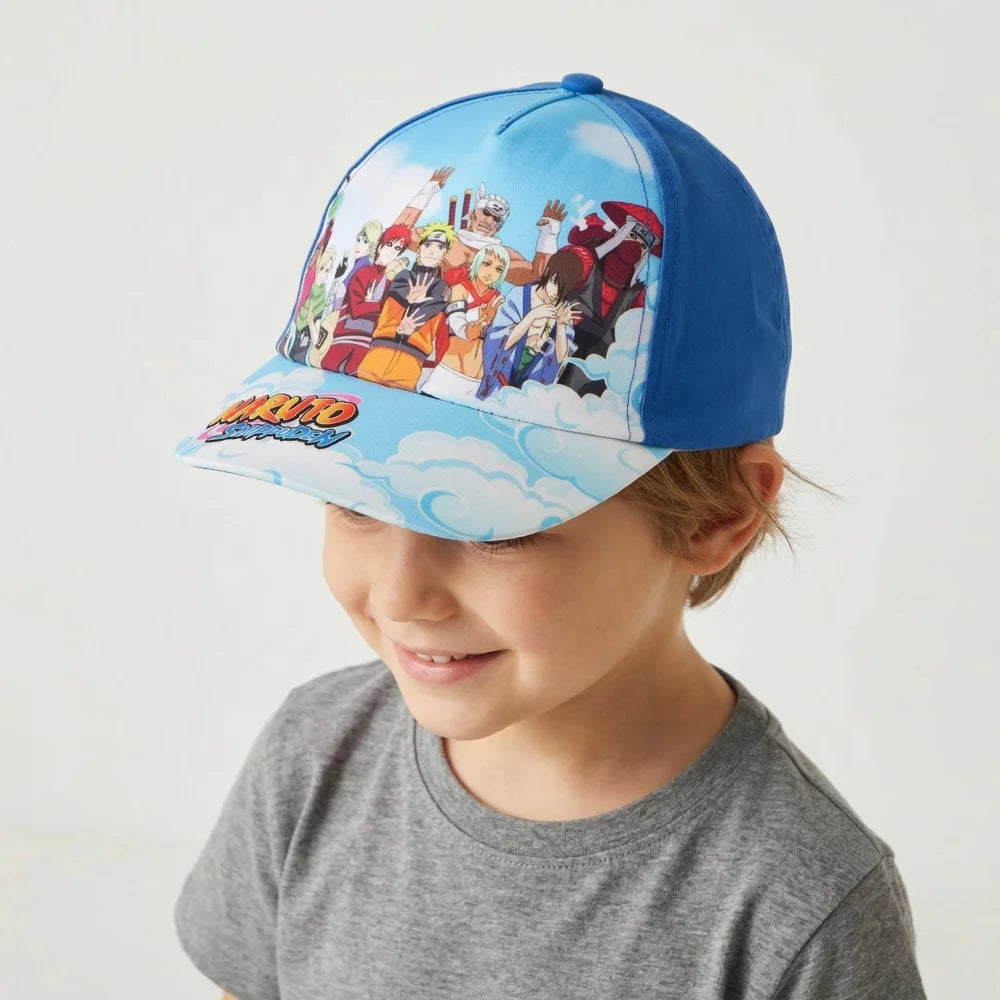 Anime Naruto und seine Freunde Basecap Baseball Kappe Mütze Gr. 55 - WS-Trend.de