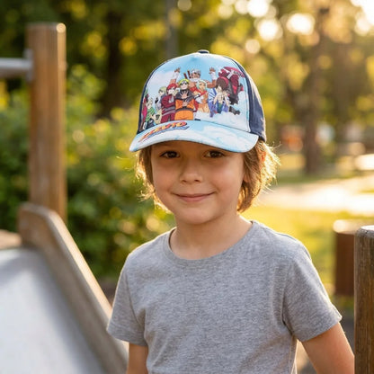 Anime Naruto und seine Freunde Basecap Baseball Kappe Mütze Gr. 55 - WS-Trend.de