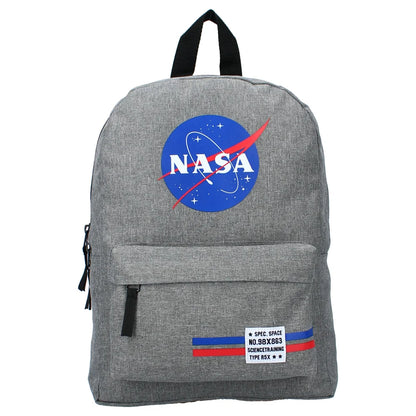 NASA Kinder Rucksack - WS-Trend.de Schultasche Backpack Tasche Grau