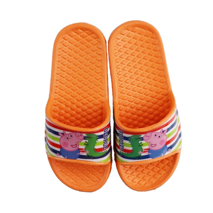 Peppa Wutz George Saurier Kinder Sandalen Latschen - WS-Trend.de Jungen - Badeschuhe 23-30 Orange