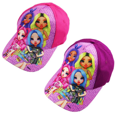 Rainbow High Girls - Kinder Mädchen Basecap - WS-Trend.de - Baseball Kappe Mütze 52 54