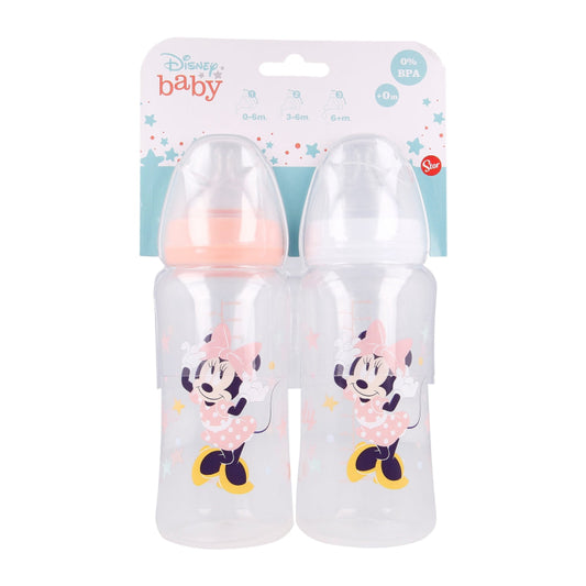 Disney Baby Minnie Maus 2er Set Milchflasche Babyfläschchen ab Monate - WS-Trend.de