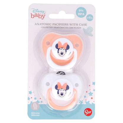 Disney Baby Minnie Maus 2er Pack Schnuller BPA Frei ab Monate oder 6 - WS-Trend.de