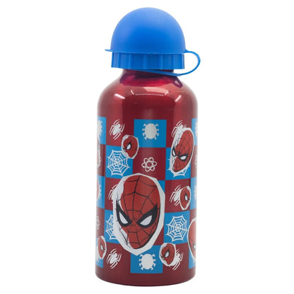 Marvel Spiderman 2 teiliges Kinder Set 3 Kammern Brotdose Alu Trinkflasche 400 ml - WS-Trend.de