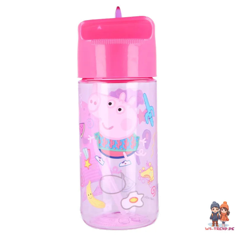 Peppa Pig Wutz George Sportflasche Wasserflasche Flasche 430 ml - WS-Trend.de Trinkflasche