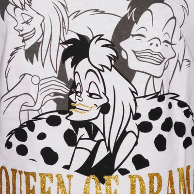 Disney Cruella Devil Damen kurzarm T-Shirt Shirt - Ansicht 2