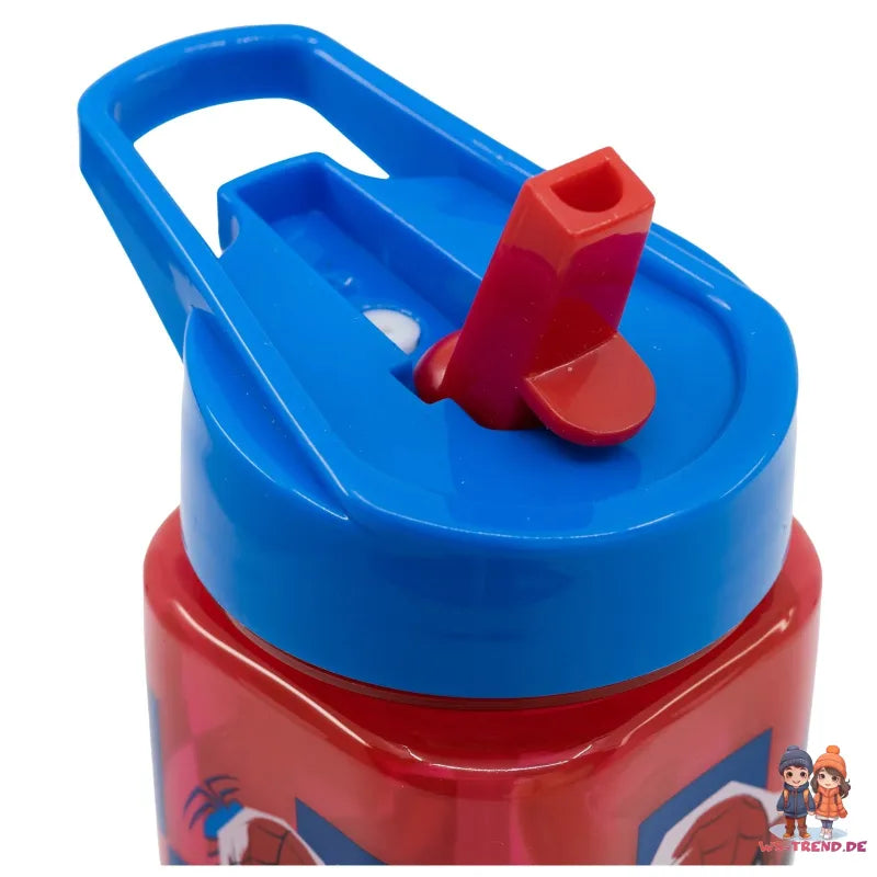 Marvel Spiderman Sportflasche Wasserflasche Trinkflasche Flasche 510 ml - WS-Trend.de