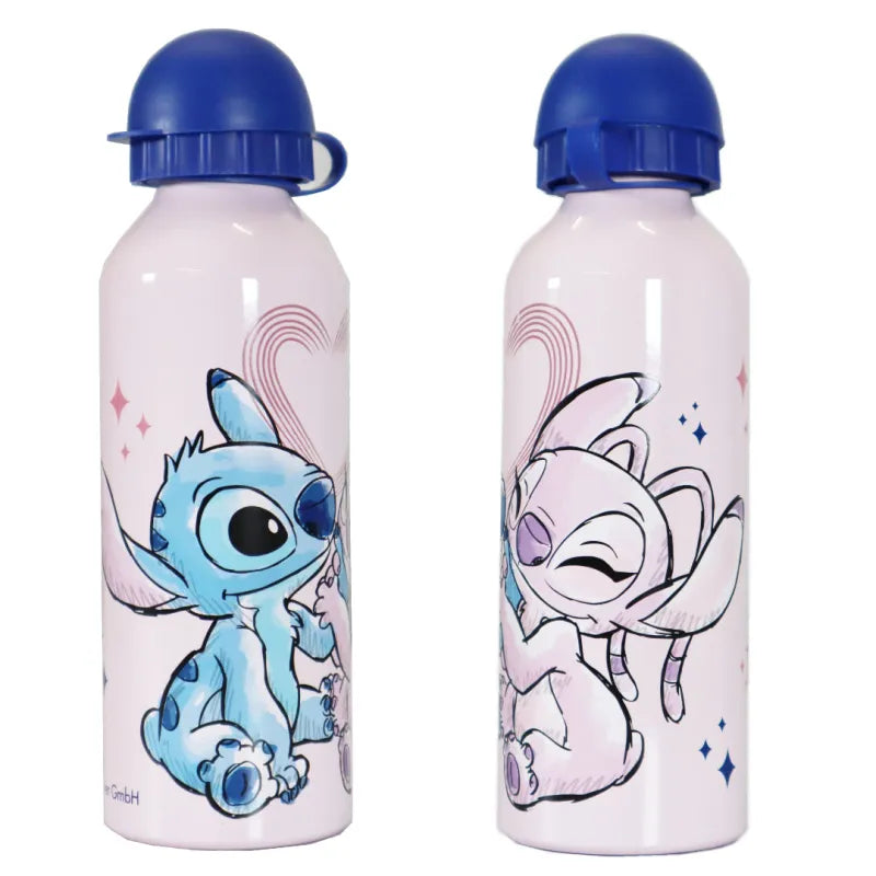 Disney Stitch Angel Aluminium Wasserflasche Trinkflasche Flasche 500 ml - WS-Trend.de