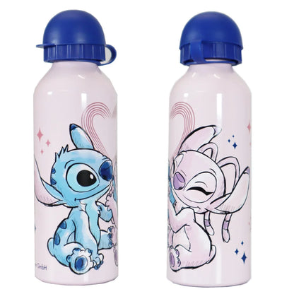 Disney Stitch Angel Aluminium Wasserflasche Trinkflasche Flasche 500 ml - WS-Trend.de