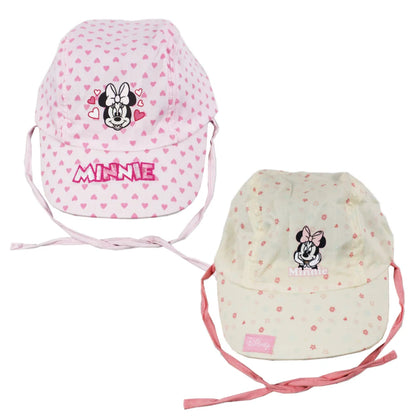 Disney Minnie Maus Baby Schirmmütze Basecap Hut mit Nackenschutz - WS-Trend.de 46/48
