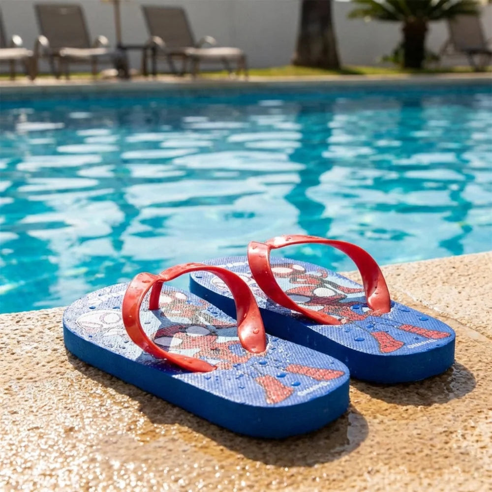 Marvel Spidey Gwen Kinder Flip Flops Zehentrenner Sandalen Latschen - WS-Trend.de Gr. 24-29