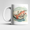 Re-Lachs Angler Fischer Kaffeetasse Teetasse Tasse Geschenkidee 325 ml