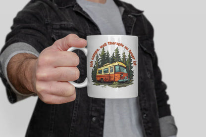 Camping Camper Wohnwagen Kaffeetasse Teetasse Tasse Geschenkidee 325 ml - WS-Trend.de