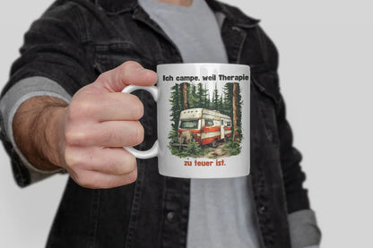 Camping Camper Wohnwagen Kaffeetasse Teetasse Tasse Geschenkidee 325 ml - WS-Trend.de