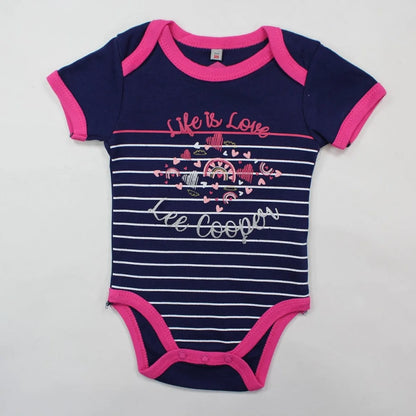 Lee Cooper 2er Set Baby Kleinkind kurzarm Body Einteiler - WS-Trend.de Gr. 56 - 92 Baumwolle
