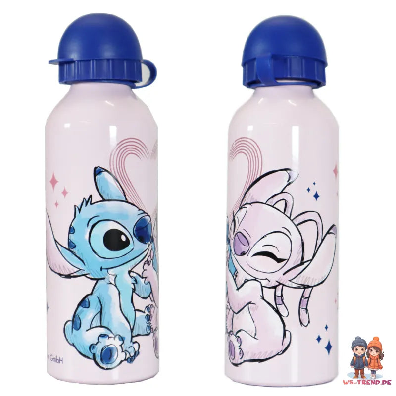 Disney Lilo und Stitch 2 tlg. Lunch Set Brotdose plus Alu Trinkflasche 500 ml - WS-Trend.de