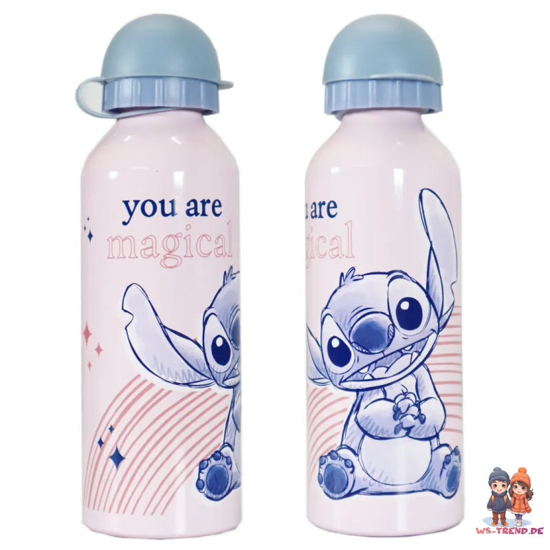 Disney Lilo und Stitch 2 tlg. Lunch Set Brotdose plus Alu Trinkflasche 500 ml - WS-Trend.de