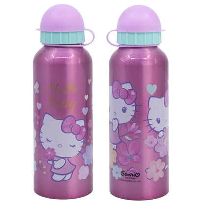 Hello Kitty 2 tlg. Set Trolley Koffer Reisekoffer plus Alu Trinkflasche 500 ml - WS-Trend.de