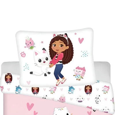 Gabbys Dollhouse Kinder Bettwäsche 2tlg. Set 135-140x200 65x65 - Ansicht 2