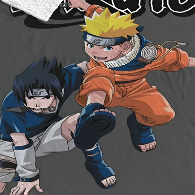 Anime Naruto Shippuden Kinder Coral Decke warme Kuscheldecke 120x150 cm - Ansicht 2