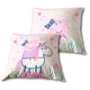 Peppa Wutz Pig Kinder Kissen Dekokissen Cushion 35x35 cm