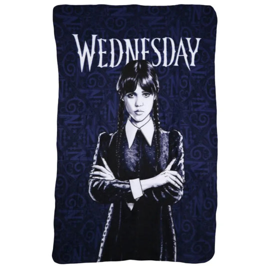 Wednesday Polar Fleecedecke leichte Kuscheldecke 100x150 cm - WS-Trend.de