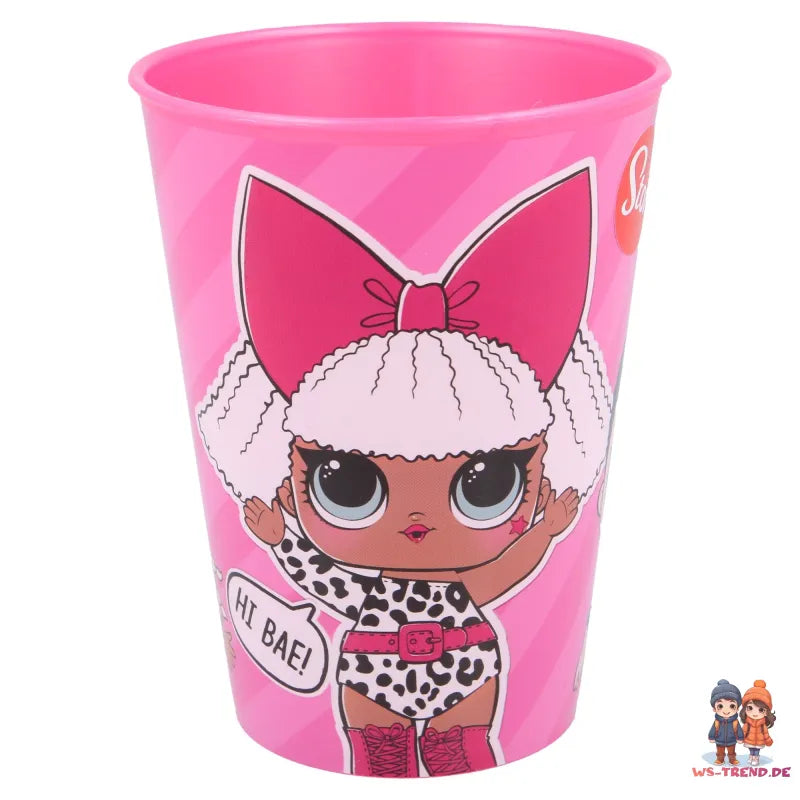 LOL Surprise 2 teiliges Lunch Set - Brotdose 3 Kammern Trinkbecher - WS-Trend.de