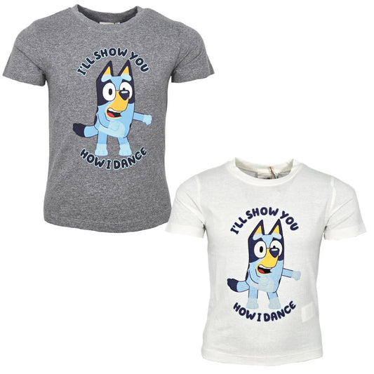 Bluey Bingo Kinder Jungen kurzarm T-Shirt Shirt - WS-Trend.de Größe 98 bis 116