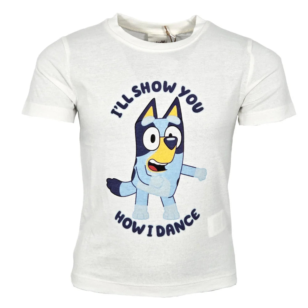 Bluey Bingo Kinder Jungen kurzarm T-Shirt Shirt - WS-Trend.de Größe 98 bis 116