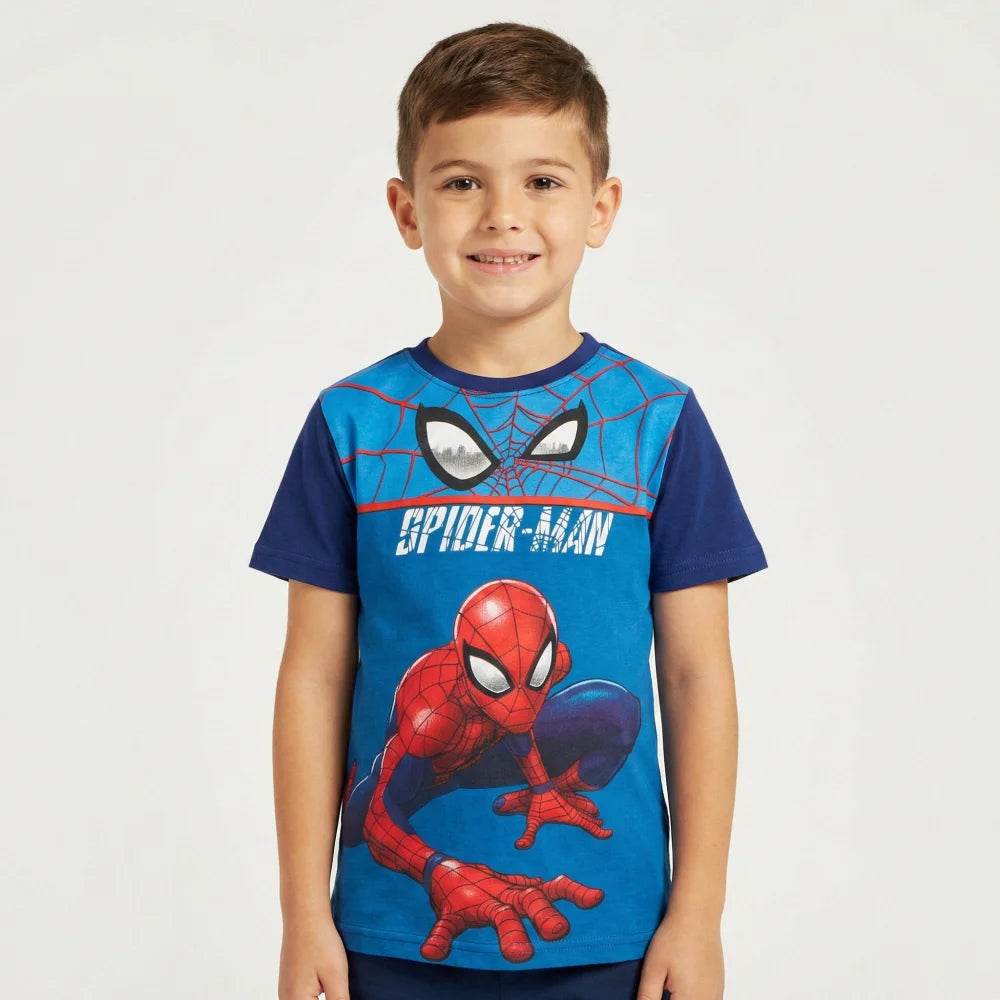 Marvel Spiderman Kinder Jungen T-Shirt Kurzarm Shirt - WS-Trend.de