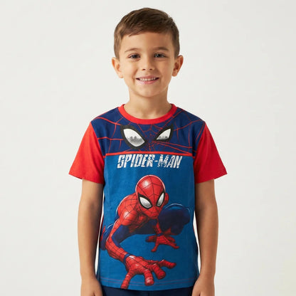 Marvel Spiderman Kinder Jungen T-Shirt Kurzarm Shirt - WS-Trend.de