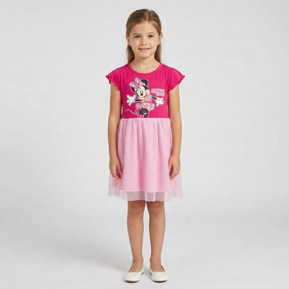 Disney Minnie Maus Kinder Mädchen Sommerkleid Kleid - WS-Trend.de